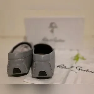 Robert Graham | Shoes | Robert Graham Light Gray Loafers For  display picture 3